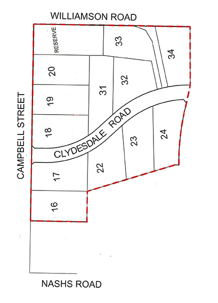 Clydesdale Site Plan